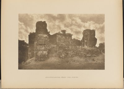 Jetawanarama desde el Norte de Henry W. Cave