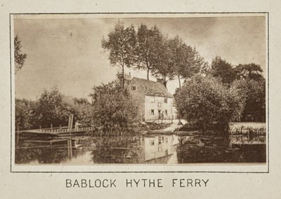 Ferry Bablock Hythe de Henry W. Taunt