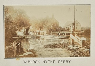Ferry Bablock Hythe de Henry W. Taunt