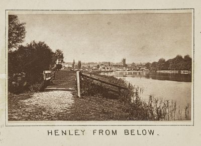 Henley desde abajo de Henry W. Taunt