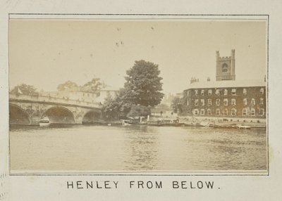 Henley desde abajo de Henry W. Taunt