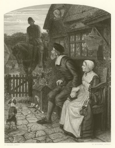 De vuelta de Marston Moor de Henry Wallis