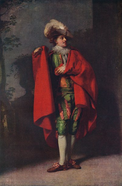 John Palmer como el Conde Almaviva en El barbero de España, 1779, 1917 de Henry Walton