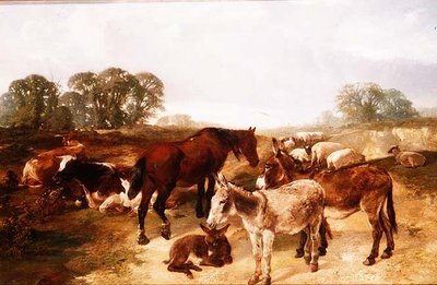 Una reunión en Hampstead Heath de Henry Weekes