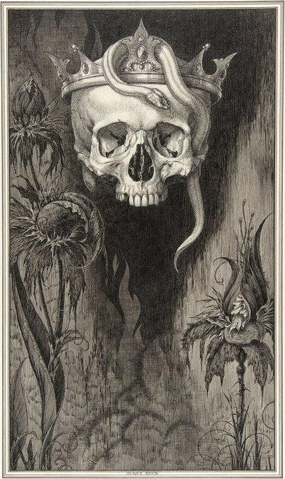 Ilustración de La Duquesa de Malfi y El Diablo Blanco, Dos Obras de John Webster (1580 - 1634), pub.1930 de Henry Weston Keen