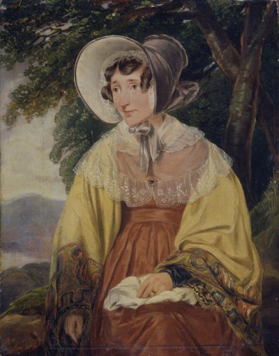 Charlotte Williams-Wynn (óleo sobre lienzo) de Henry William (attr. to) Pickersgill
