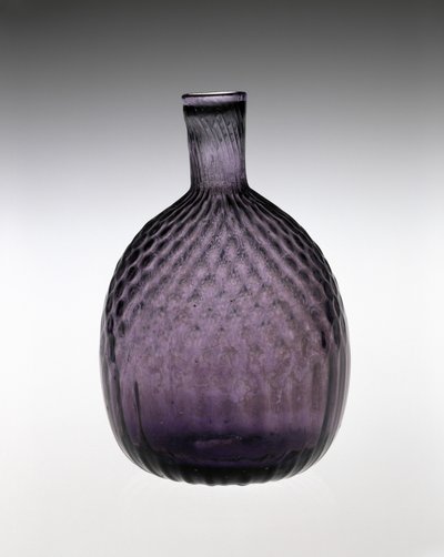 Botella de Bolsillo de Henry William (attr.to) Stiegel