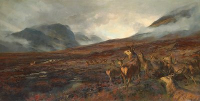 El acercamiento de Bealloch-na-Ba, Applecross de Henry William Banks Davis