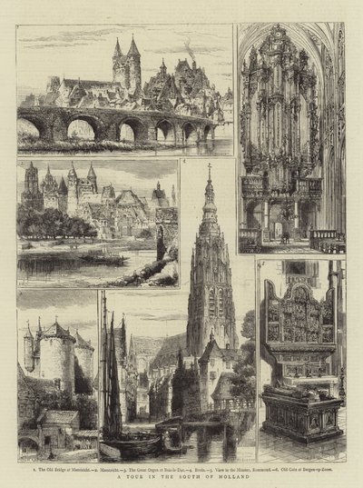 Un tour por el sur de Holanda de Henry William Brewer