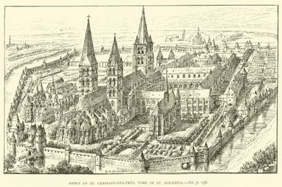 Abadía de Saint-Germain-des-Prés, época de San Ignacio de Henry William Brewer