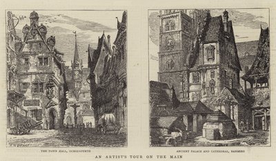 El tour de un artista en el Main de Henry William Brewer