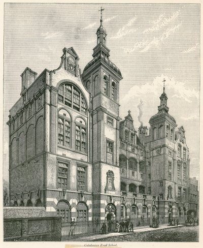 Escuela de Caledonian Road, Londres de Henry William Brewer