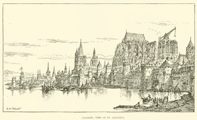 Colonia, época de San Ignacio (grabado) de Henry William Brewer