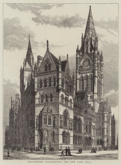 Manchester Ilustrado, el Nuevo Ayuntamiento de Henry William Brewer