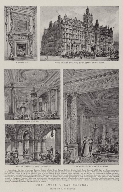 El Hotel Great Central de Henry William Brewer