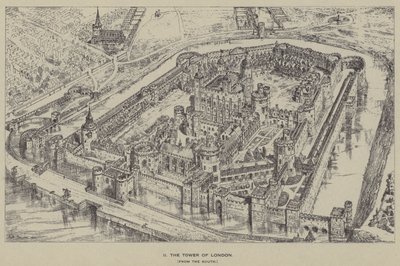 La Torre de Londres, desde el sur de Henry William Brewer