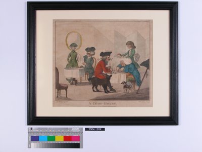 Una Casa de Comidas, 1781 de Henry William Bunbury