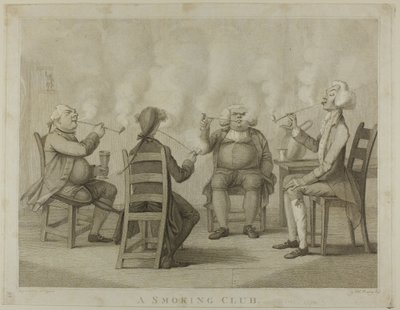 Un club de fumadores de Henry William Bunbury