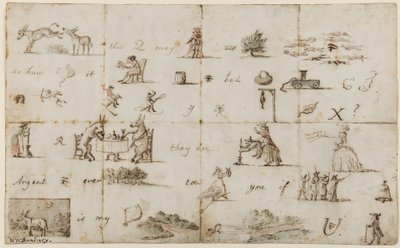 Carta pictográfica de Henry William Bunbury