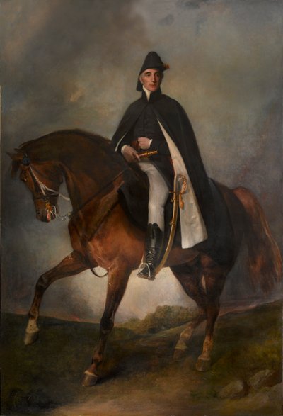 1er Duque de Wellington en Copenhague (óleo sobre lienzo) de Henry William Pickersgill