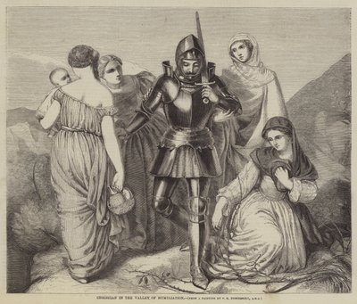 Cristiano en el valle de la humillación de Henry William Pickersgill