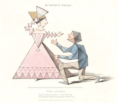 Los amantes (de Bunburys Whims) de Henry William after Bunbury