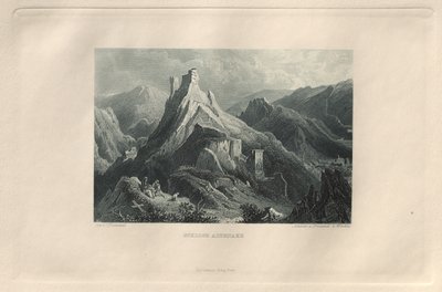 Das Malerische und Romantische Rheinland: Schloss Altenahr, 1928 de Henry Winkles