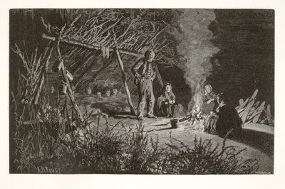 Campamento de recolectores de bayas de Henry Wolf