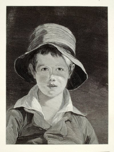 El niño del sombrero roto de Henry Wolf