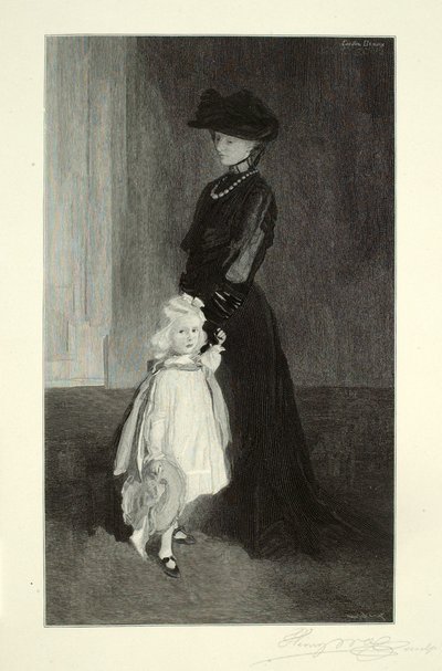 Christina (madre e hija) de Henry Wolf