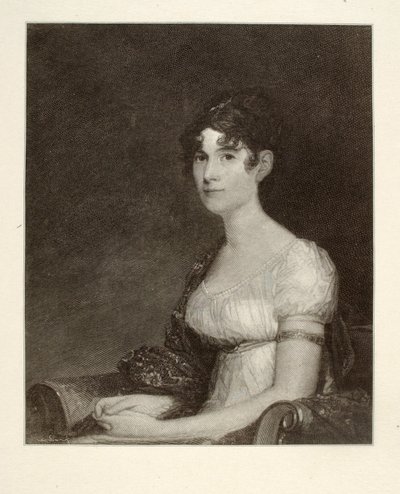 Sra. de Harrison Gray Otis (Sally Foster) de Henry Wolf
