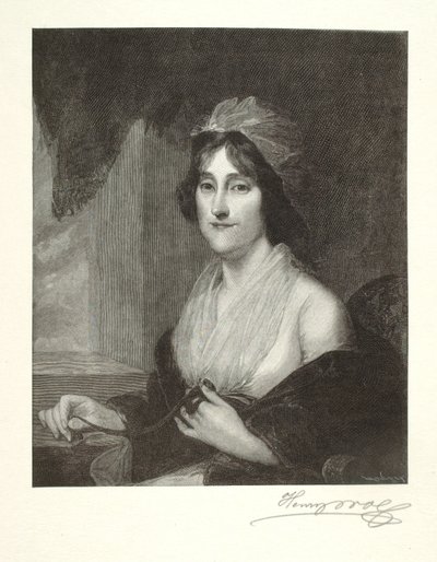 Sra. de William Rawle (Sarah Coates Burge) de Henry Wolf