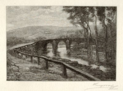 Puente Viejo de Normandía de Henry Wolf