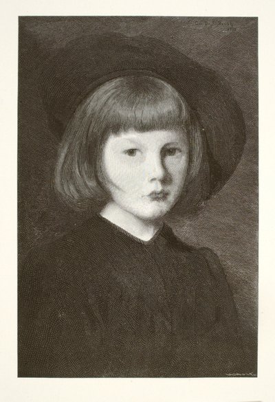 Retrato del hijo del artista Jerome de Henry Wolf