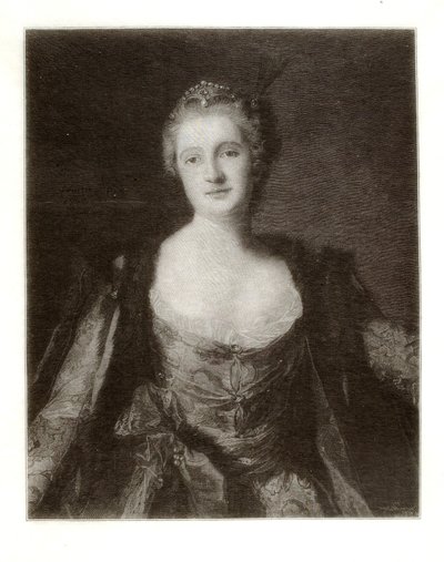 Retrato de una dama de Henry Wolf