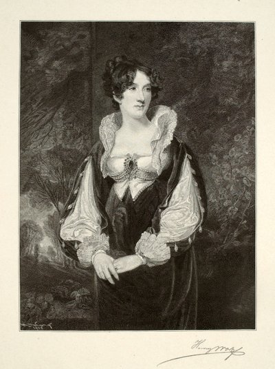 Retrato de una dama de Henry Wolf
