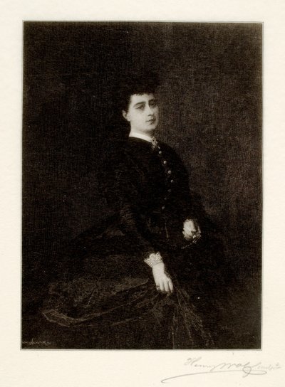 Retrato de una dama española de Henry Wolf