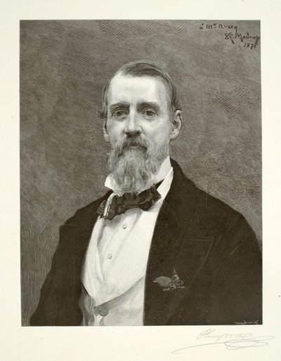 Samuel Putnam Avery de Henry Wolf