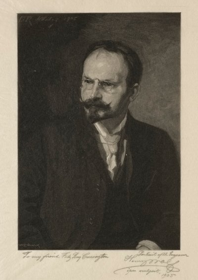 Autorretrato de Henry Wolf