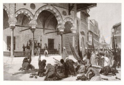 Sumisión de los mamelucos a Napoleón de Henry Wolf