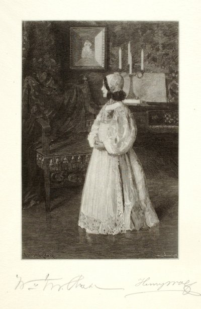 La hija del artista Alicia de Henry Wolf