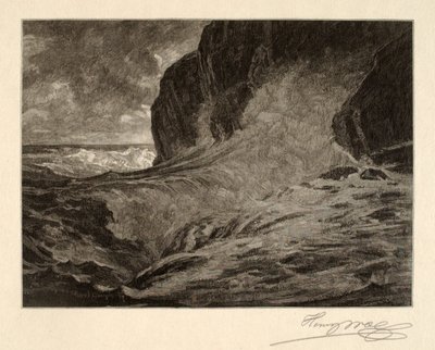 La costa de Maine (The Onrush) de Henry Wolf