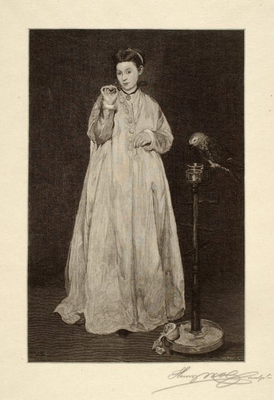 La mujer del loro de Henry Wolf