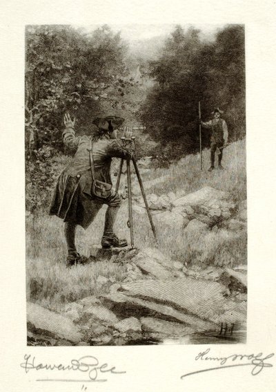 Washington, el joven topógrafo de Henry Wolf