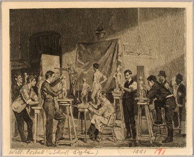 Escuela de William Corbett de Henry Wolf