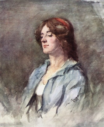 Anales de la Parroquia: Kate (litografía en color) de Henry Wright Kerr
