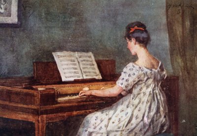 Anales de la Parroquia: La hija del ministro (litografía en color) de Henry Wright Kerr