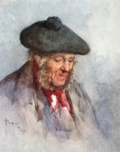 Anales de la Parroquia: La vieja manada (litografía en color) de Henry Wright Kerr
