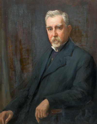John Campbell Low (1852-1943), siglo XX (óleo sobre lienzo) de Henry Wright Kerr