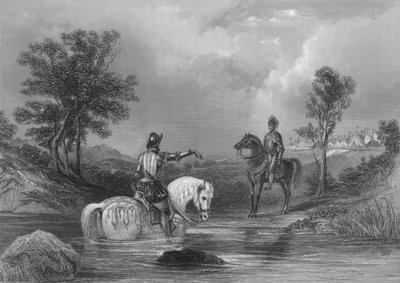 Reunión de Robert Devereux, 2º Conde de Essex, y Hugh O